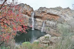 Wasserfall in Andalusien