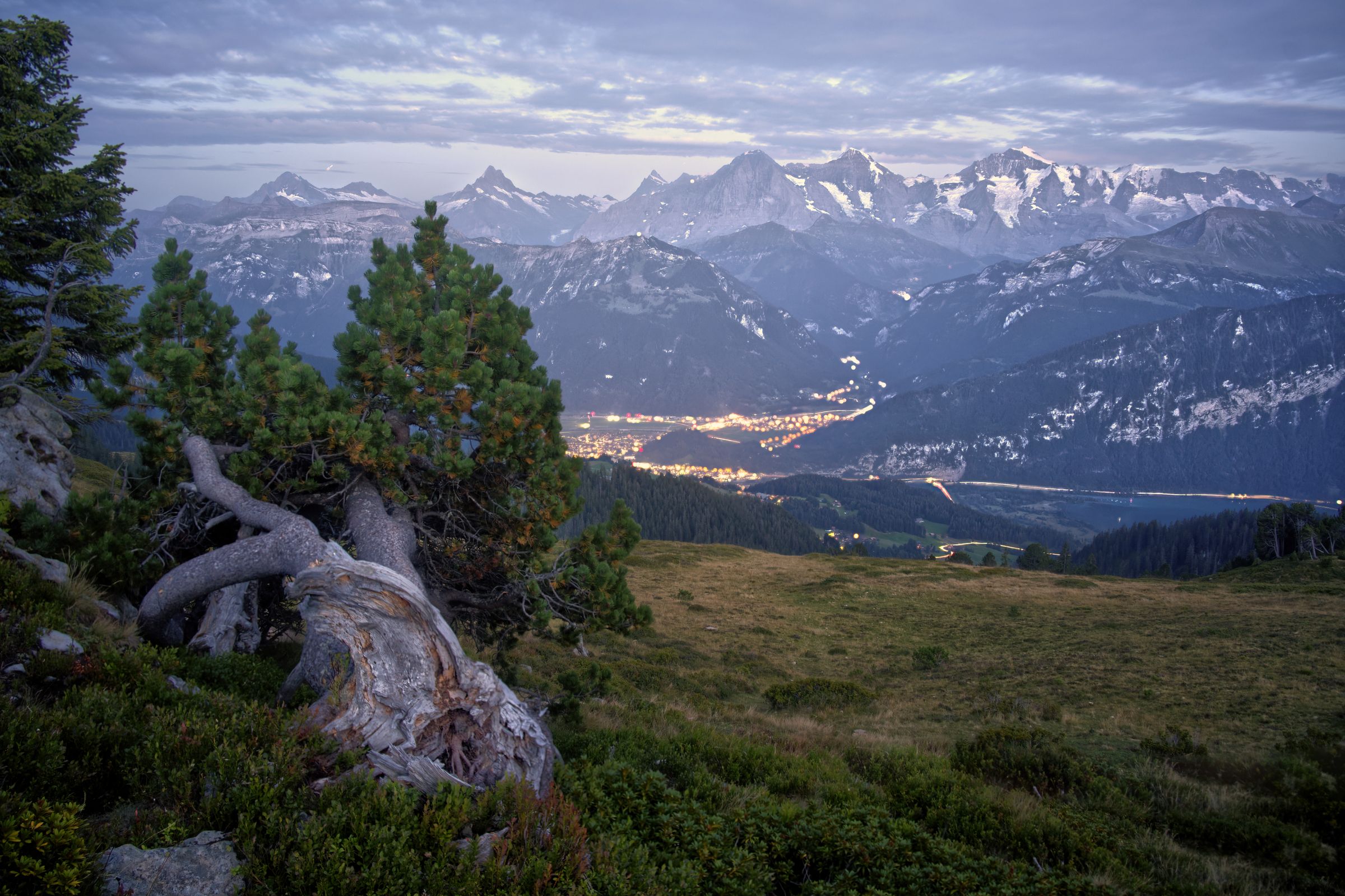 Bergwelt bei Nacht